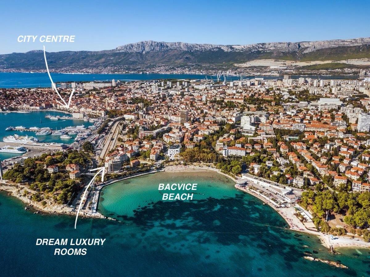 Dream Luxury Rooms Σπλιτ Εξωτερικό φωτογραφία